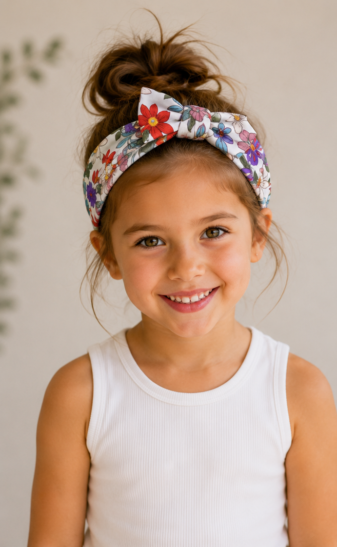 Retrol Floral Headband
