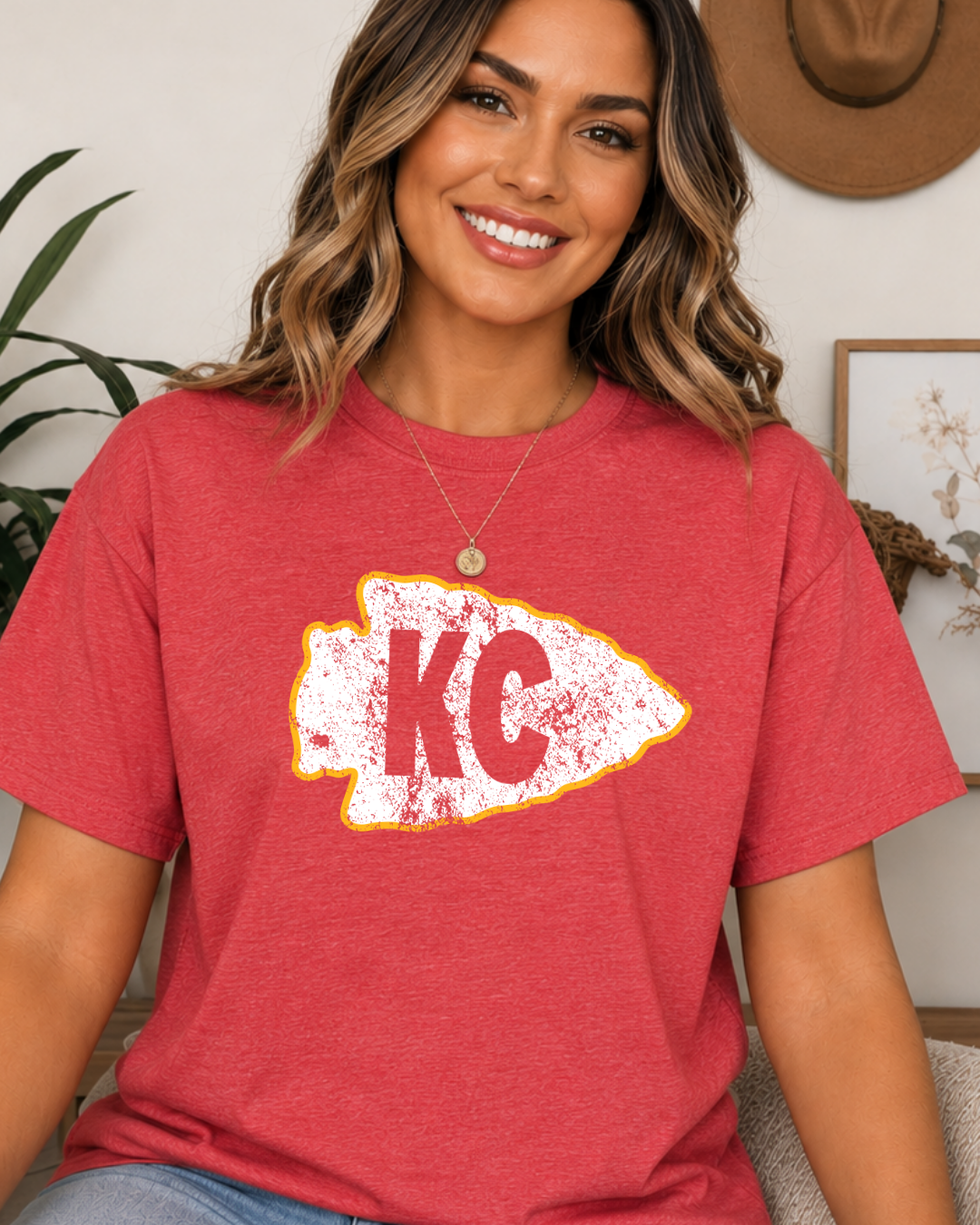 KC Arrowhead Vintage Tshirt