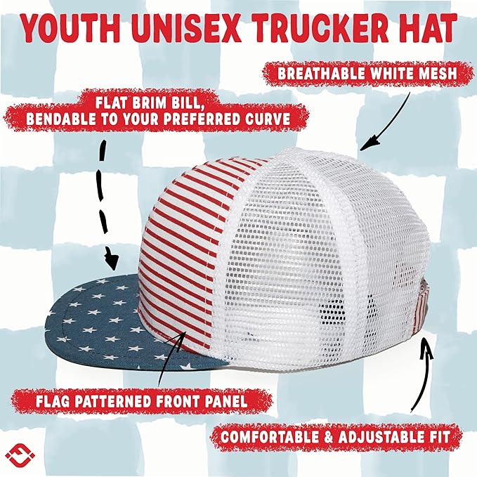 USA Flag Snapback Hat