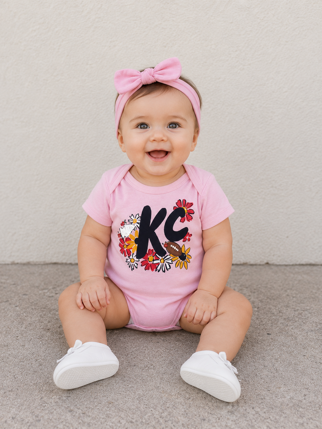 KC Floral Graphic Tee & Onesie