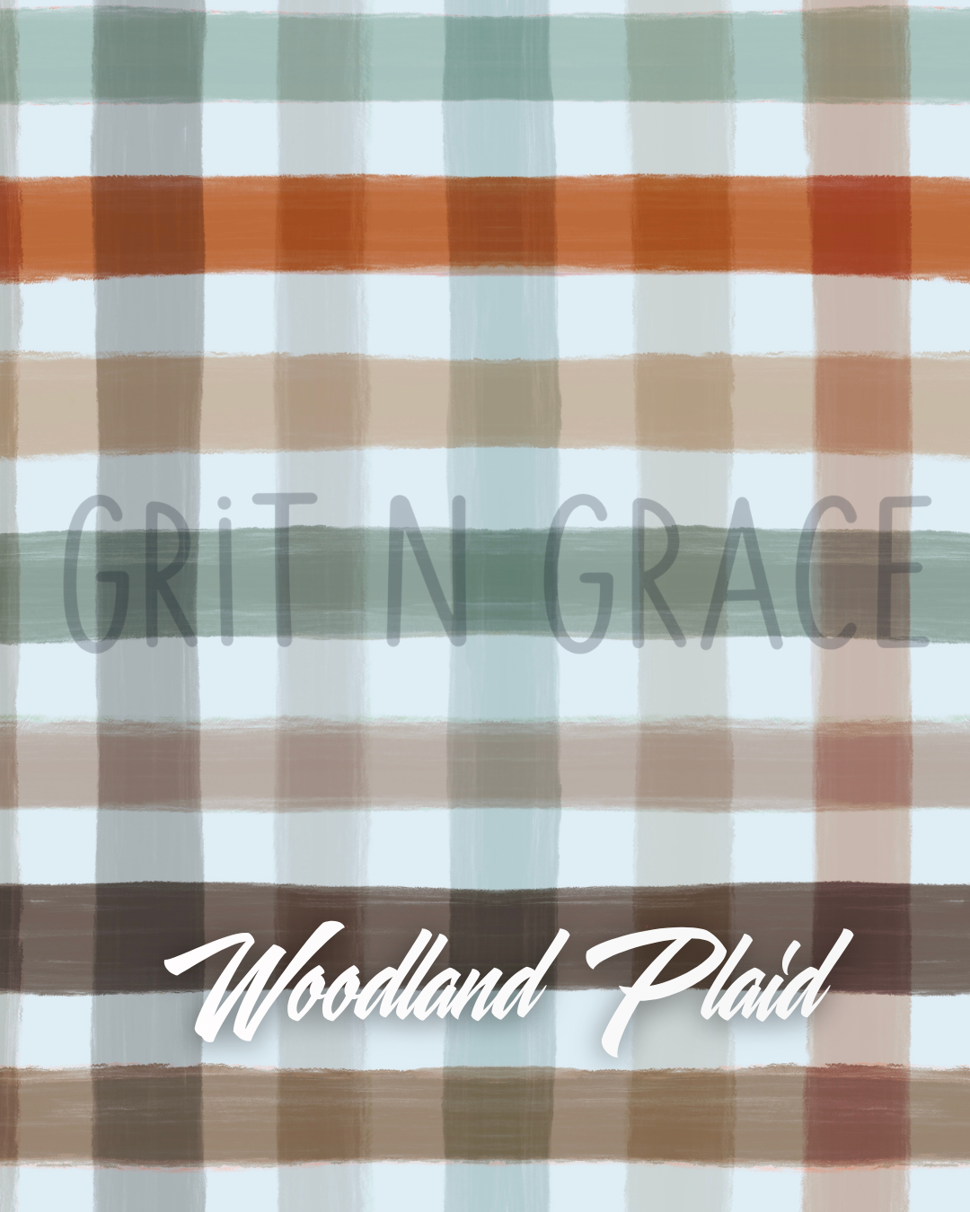 Woodland Friends and Plaid