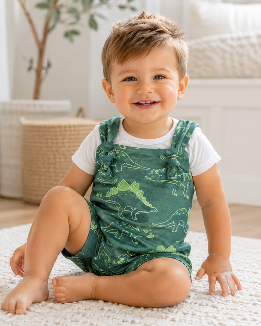 Dinosaur Infant Overall Romper