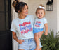 Mama Mama Mama Matching Patriotic Shirt