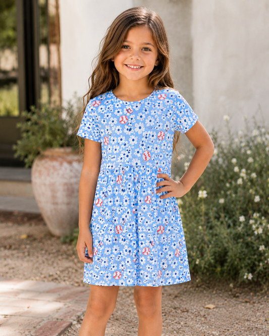 KC Baseball Youth Dress