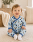 Winter Woodland Animals Baby Onesie | Buttery Soft Stretchy Infant Bodysuit | Moose, Polar Bear & Penguin Print | Newborn–12 Months