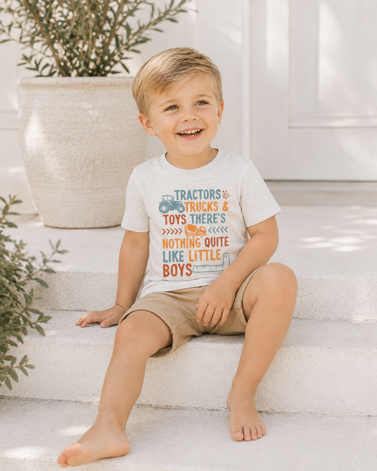 Tractors, Trucks and Toys Youth Tshirt