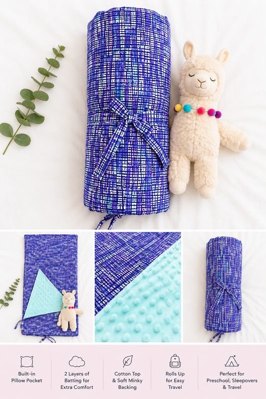 Retro Purple Sleeping Mat