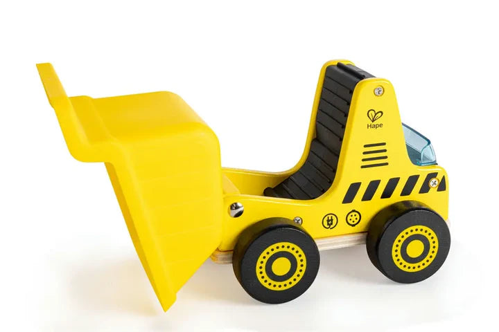 Hape Hauler Dump Truck | Pretend Play Construction Vehicle Toys for Toddlers