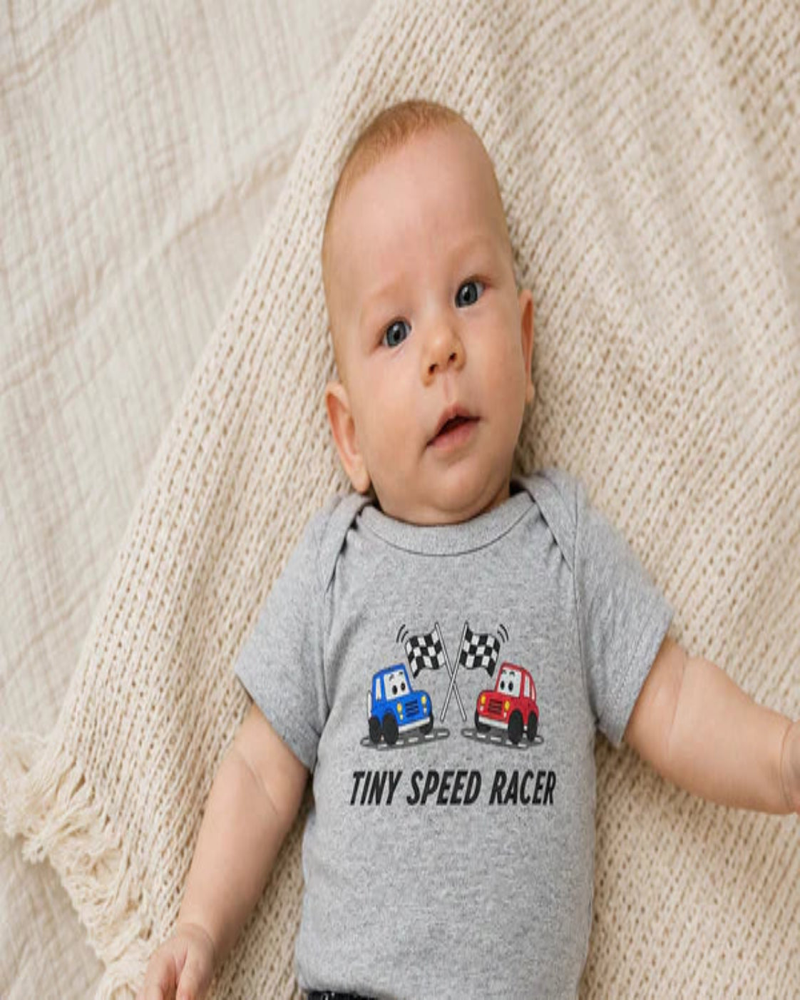 Tiny Speed Racer Onesie