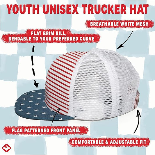 USA Flag Snapback Hat