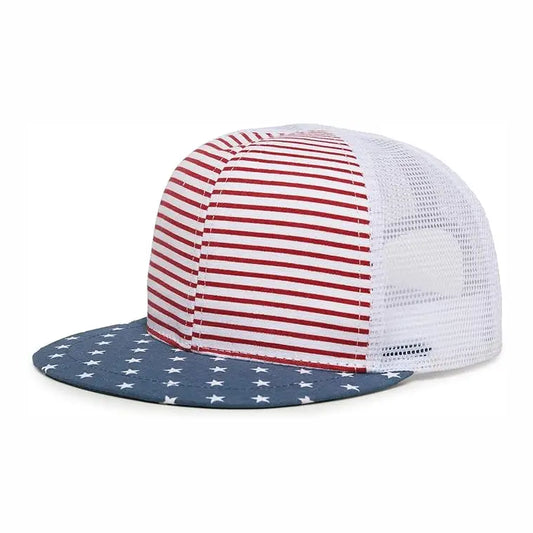 USA Flag Snapback Hat