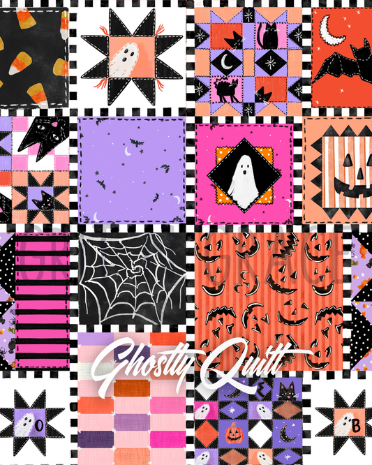 Ghostly Quilt