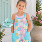 Summer Patchwork Romper