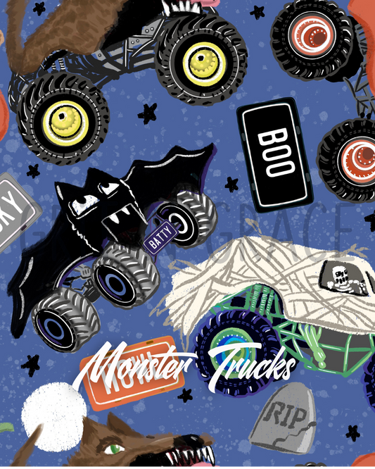Monster Trucks and Checkers