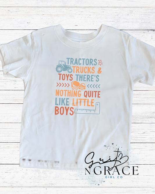 Tractors, Trucks and Toys Youth Tshirt