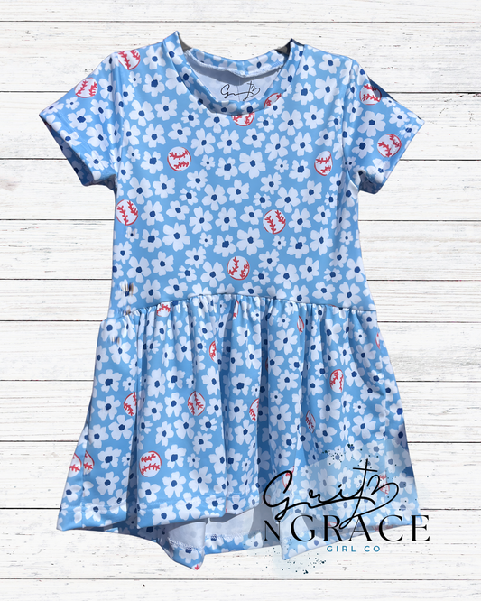 KC Baseball Youth Dress